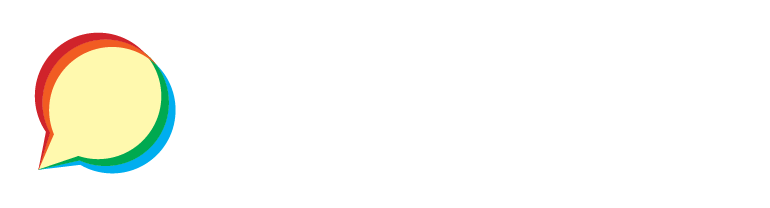 Discourse white logo