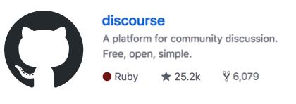 discourse's github page