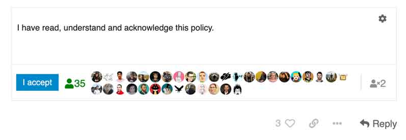 Discourse Policy