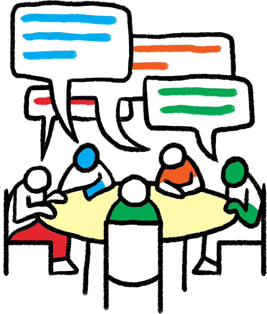 Brand community illustration