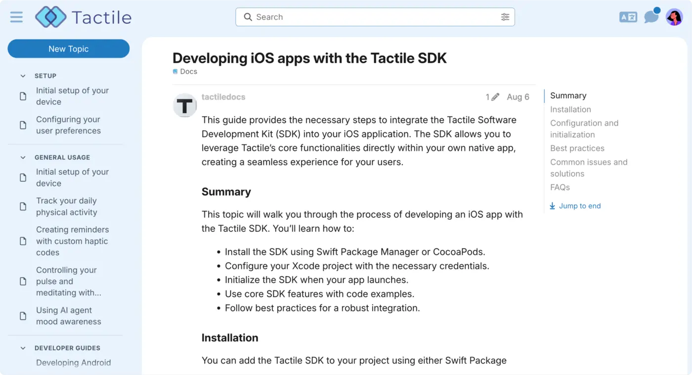Developer preview
